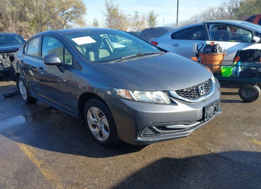 2013 Honda Civic LX (VIN 19XFB2F58DE076419) main photo