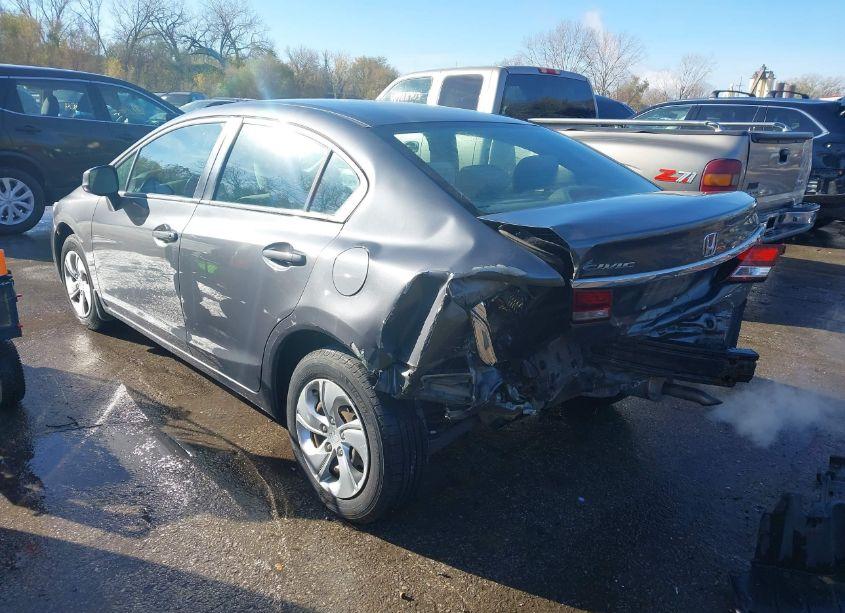 Photo 3 of 2013 Honda Civic LX (VIN 19XFB2F58DE076419)