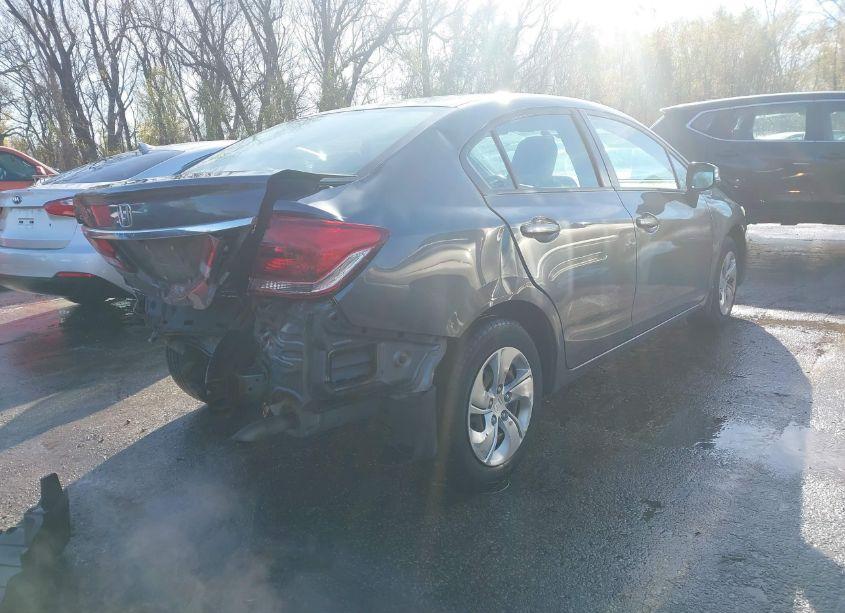 Photo 4 of 2013 Honda Civic LX (VIN 19XFB2F58DE076419)