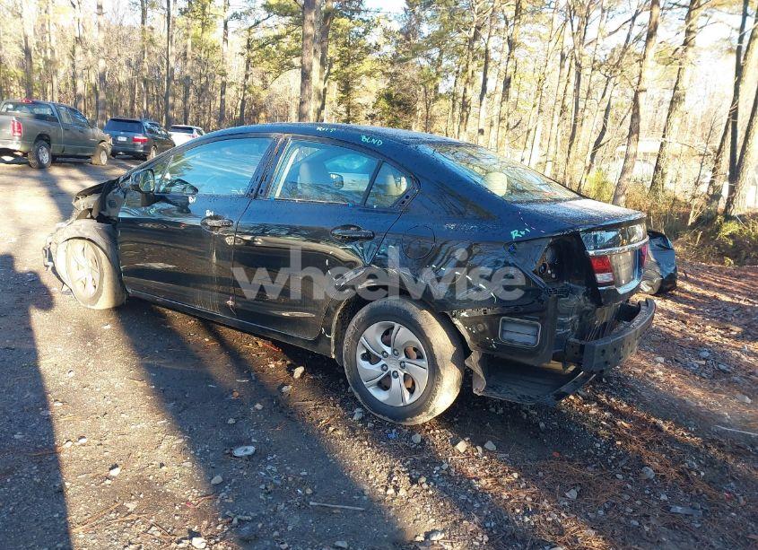 Photo 3 of 2013 Honda Civic LX (VIN 19XFB2F58DE205503)