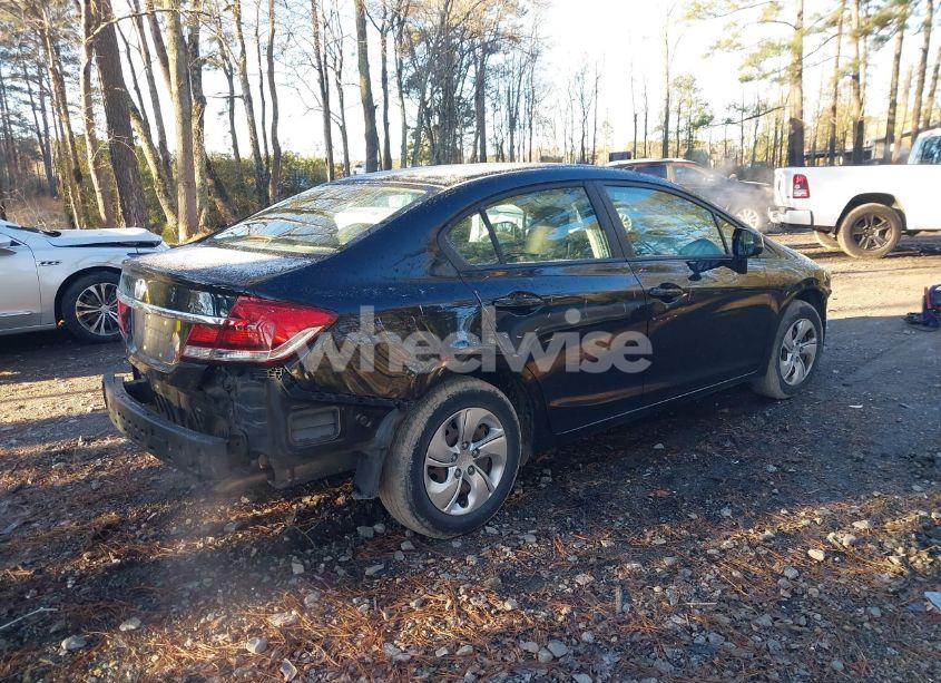 Photo 4 of 2013 Honda Civic LX (VIN 19XFB2F58DE205503)