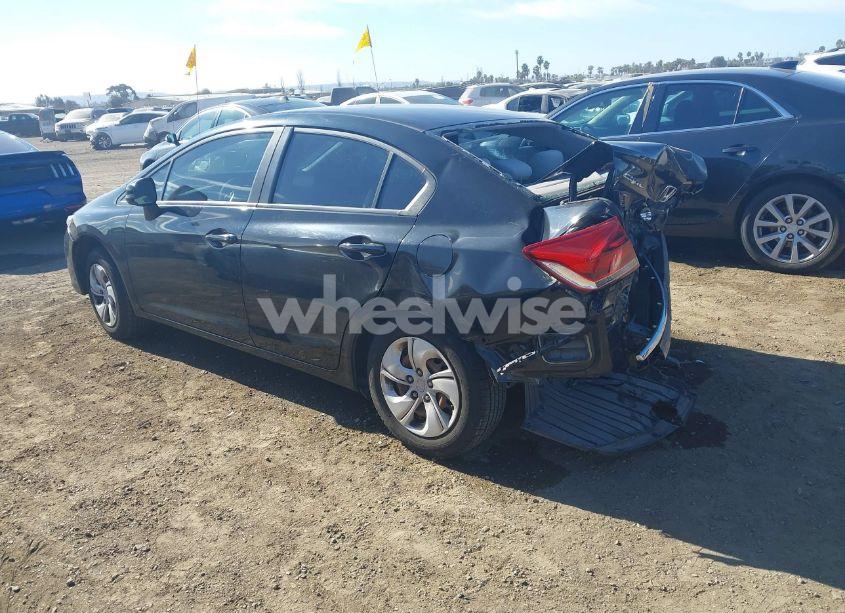 Photo 3 of 2013 Honda Civic LX (VIN 19XFB2F58DE231874)