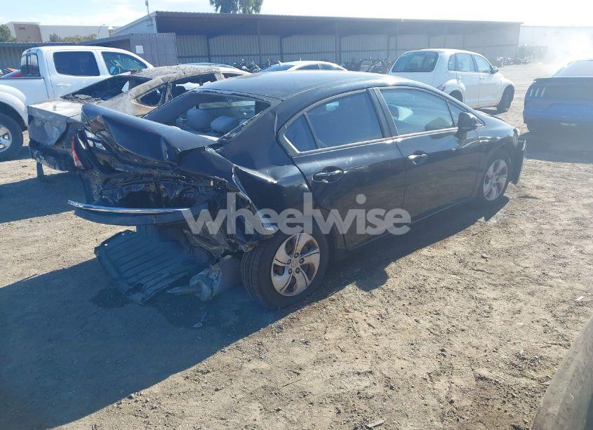 Photo 4 of 2013 Honda Civic LX (VIN 19XFB2F58DE231874)