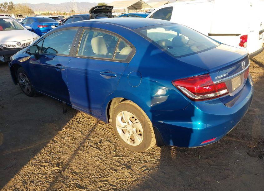 Photo 3 of 2013 Honda Civic LX (VIN 19XFB2F58DE236461)