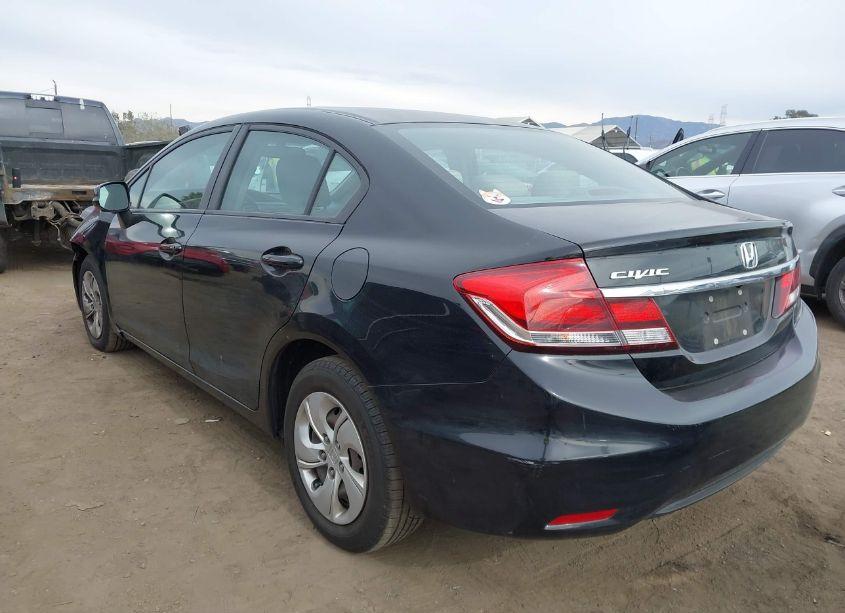 Photo 3 of 2013 Honda Civic LX (VIN 19XFB2F58DE260761)