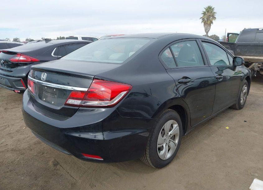 Photo 4 of 2013 Honda Civic LX (VIN 19XFB2F58DE260761)