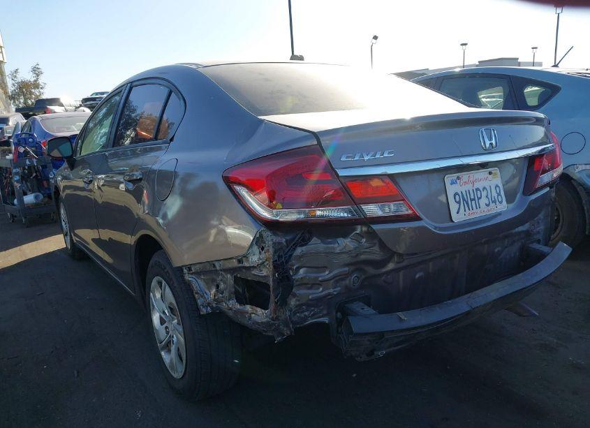 Photo 6 of 2013 Honda Civic LX (VIN 19XFB2F58DE292190)