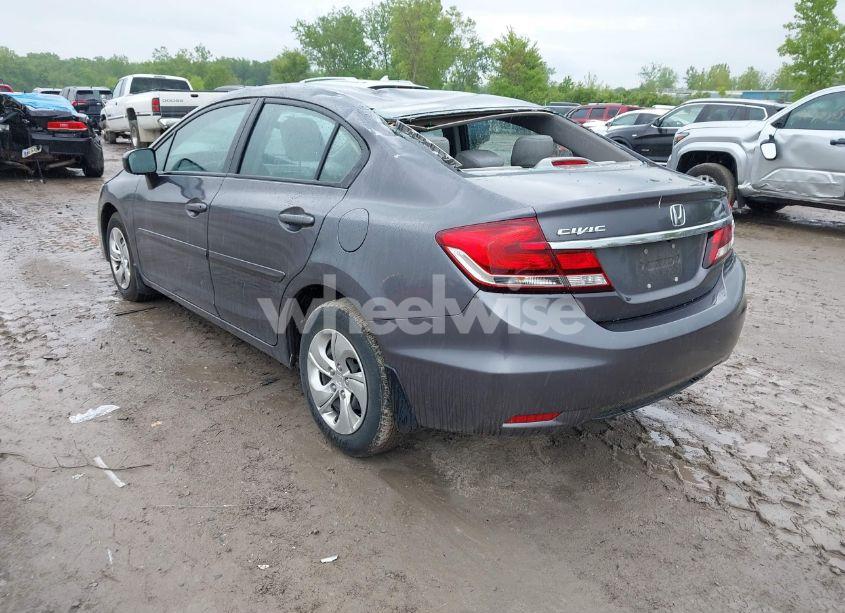 Photo 3 of 2014 Honda Civic LX (VIN 19XFB2F58EE031501)