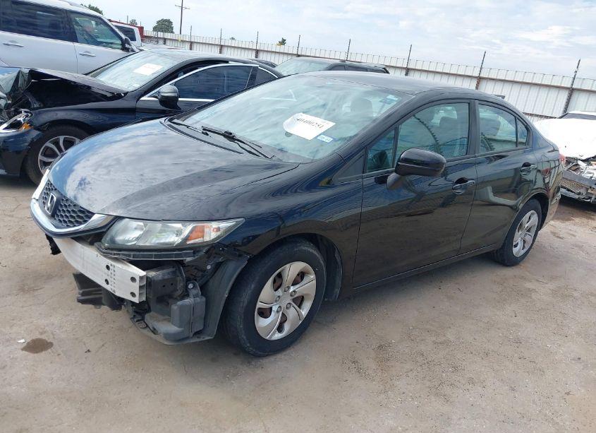 Photo 2 of 2014 Honda Civic LX (VIN 19XFB2F58EE042210)
