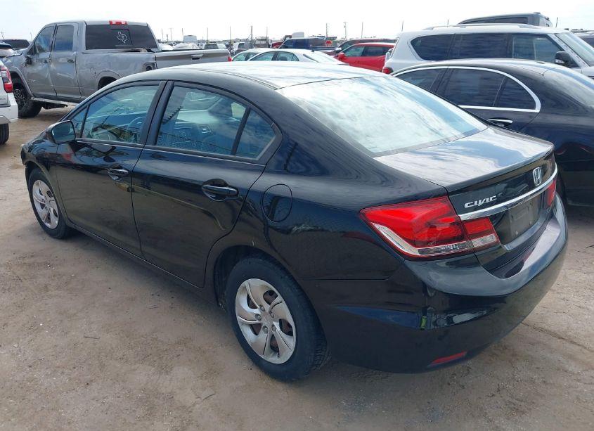 Photo 3 of 2014 Honda Civic LX (VIN 19XFB2F58EE042210)