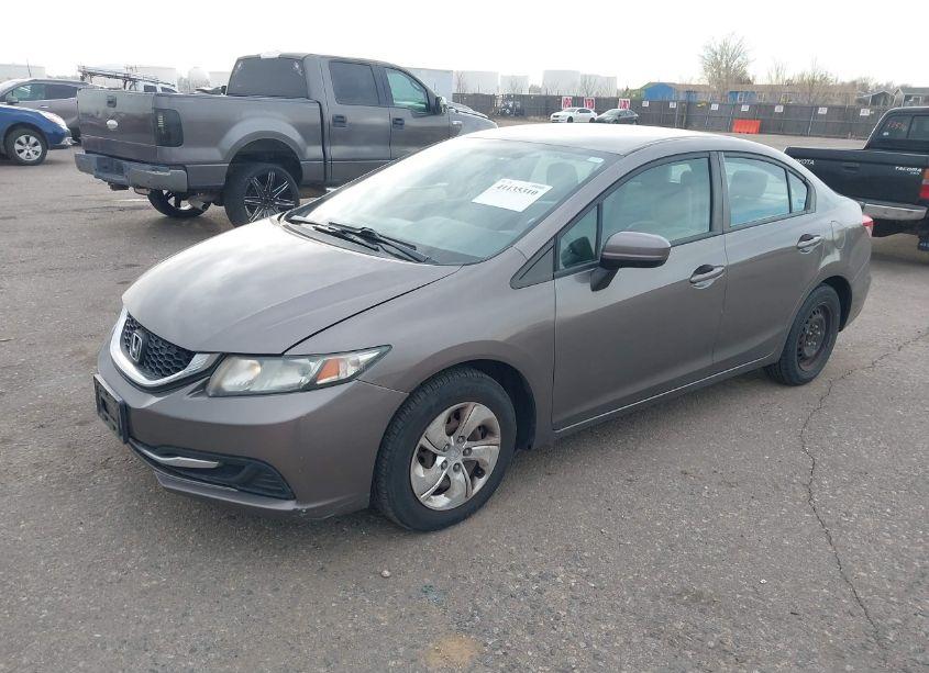 Photo 2 of 2014 Honda Civic LX (VIN 19XFB2F58EE058732)