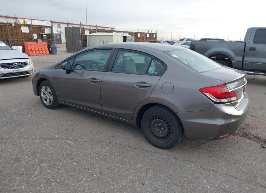 Photo 3 of 2014 Honda Civic LX (VIN 19XFB2F58EE058732)