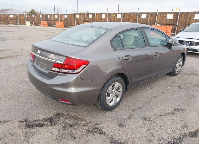 Photo 4 of 2014 Honda Civic LX (VIN 19XFB2F58EE058732)