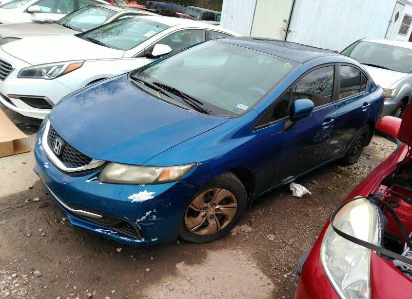 Photo 2 of 2014 Honda Civic LX (VIN 19XFB2F58EE063882)