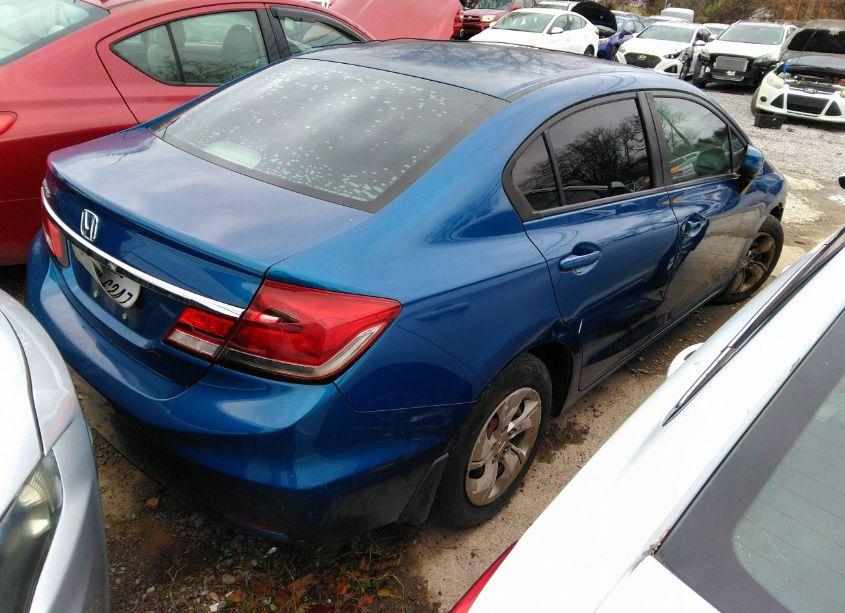 Photo 4 of 2014 Honda Civic LX (VIN 19XFB2F58EE063882)