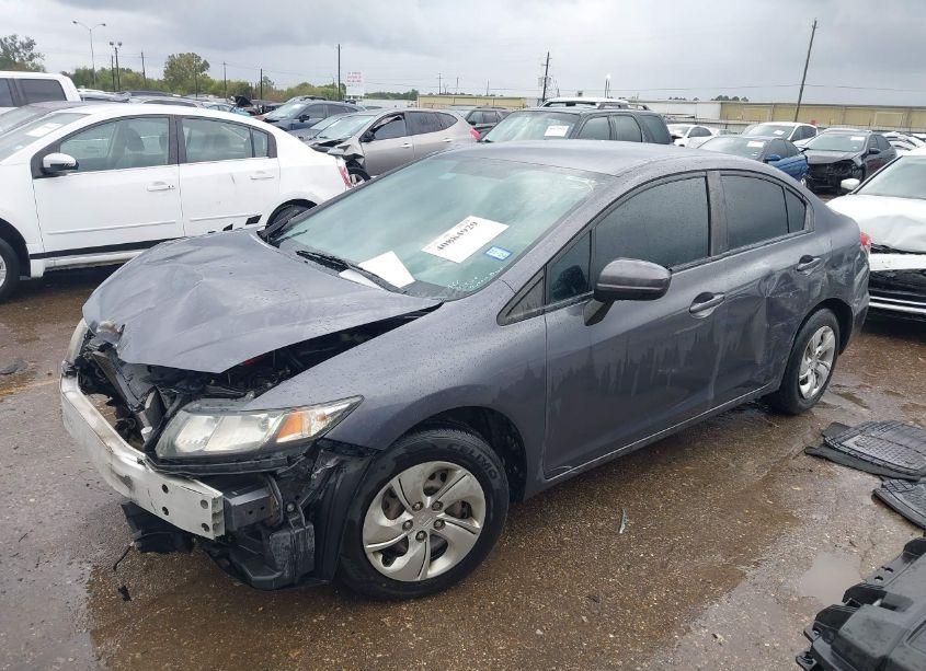 Photo 2 of 2014 Honda Civic LX (VIN 19XFB2F58EE064384)