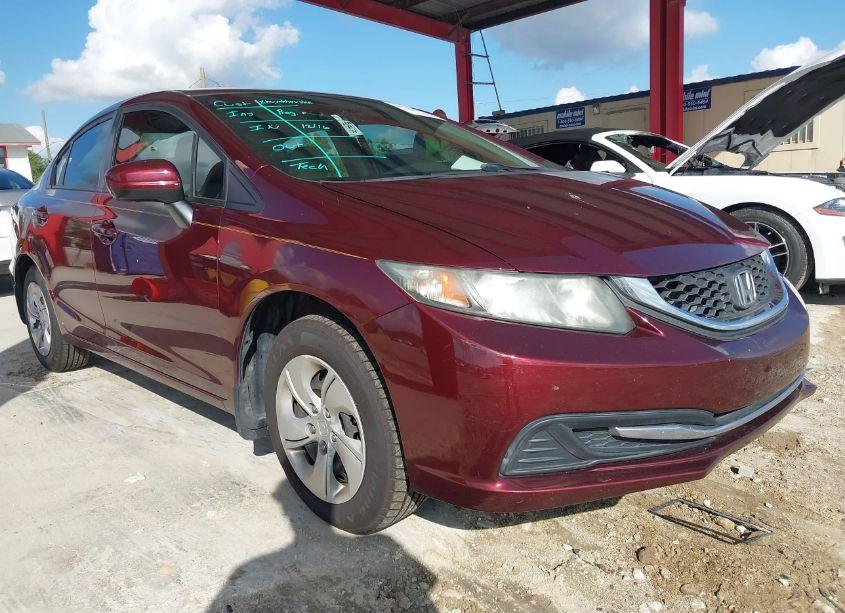 2014 Honda Civic LX (VIN 19XFB2F58EE080567) main photo