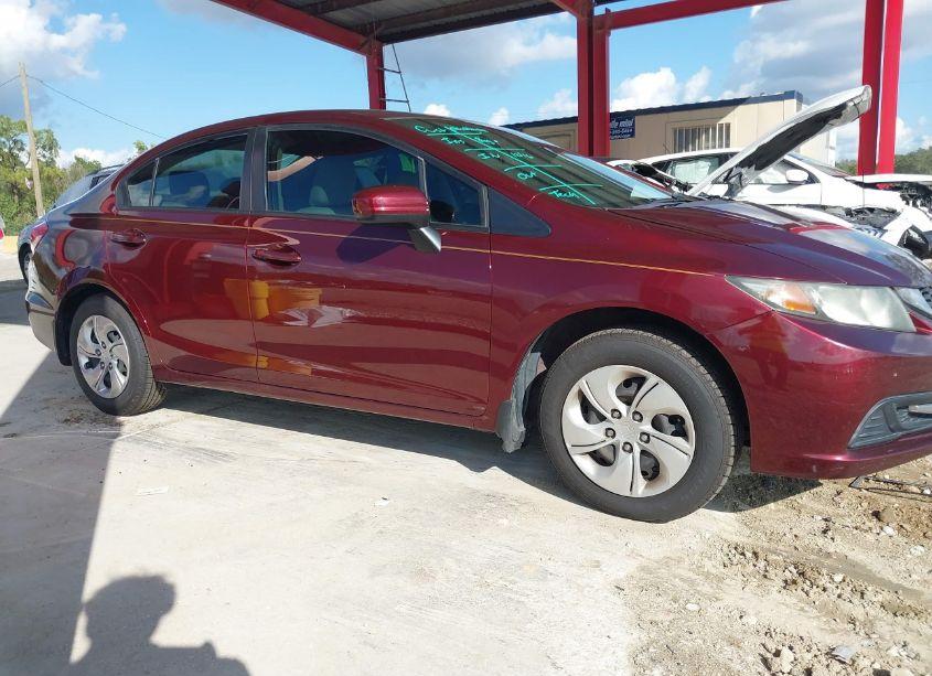 Photo 13 of 2014 Honda Civic LX (VIN 19XFB2F58EE080567)