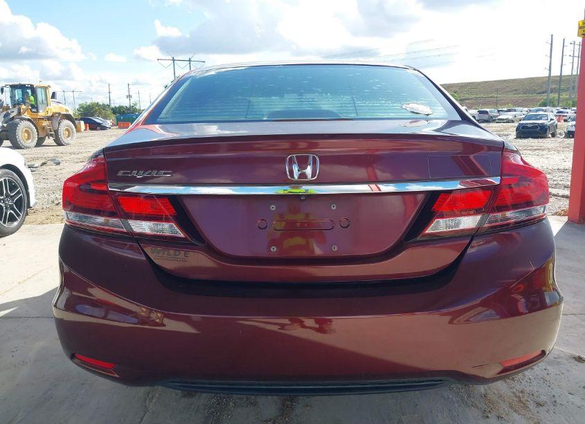 Photo 16 of 2014 Honda Civic LX (VIN 19XFB2F58EE080567)