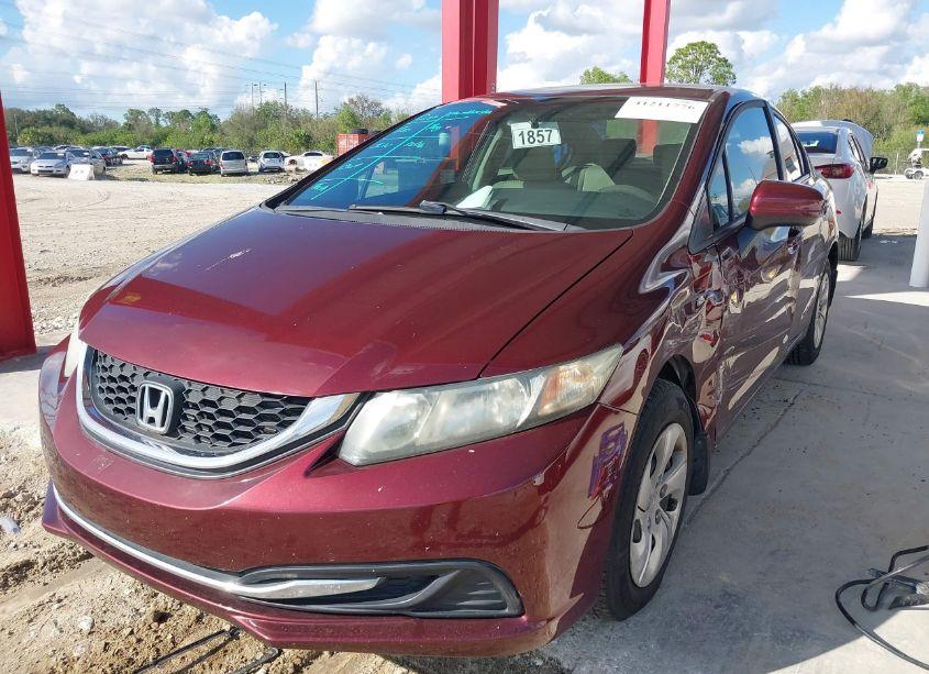 Photo 2 of 2014 Honda Civic LX (VIN 19XFB2F58EE080567)