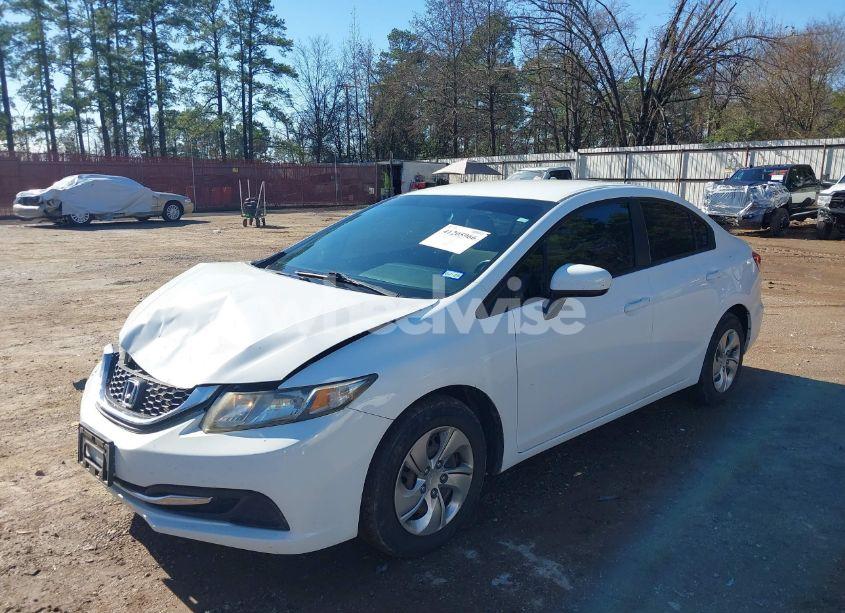 Photo 2 of 2014 Honda Civic LX (VIN 19XFB2F58EE201761)