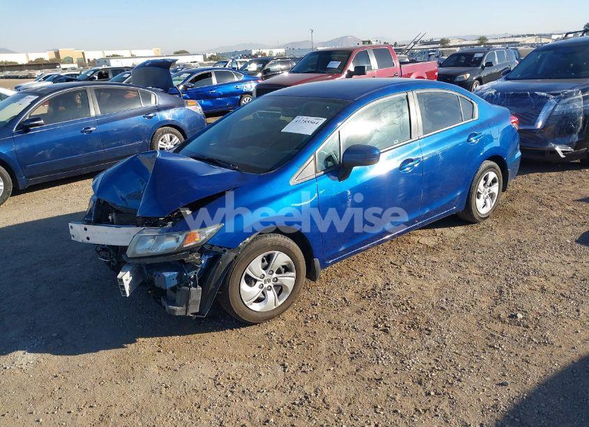 Photo 2 of 2014 Honda Civic LX (VIN 19XFB2F58EE209939)