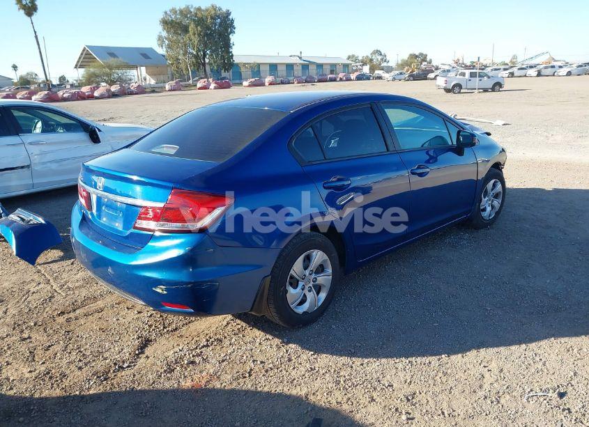 Photo 4 of 2014 Honda Civic LX (VIN 19XFB2F58EE209939)