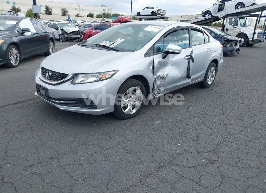 Photo 2 of 2014 Honda Civic LX (VIN 19XFB2F58EE242021)