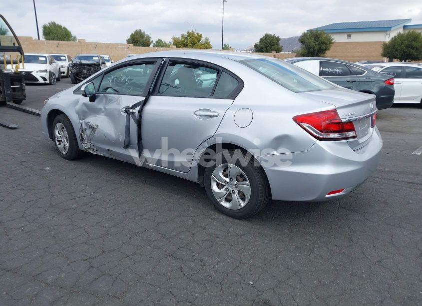 Photo 3 of 2014 Honda Civic LX (VIN 19XFB2F58EE242021)