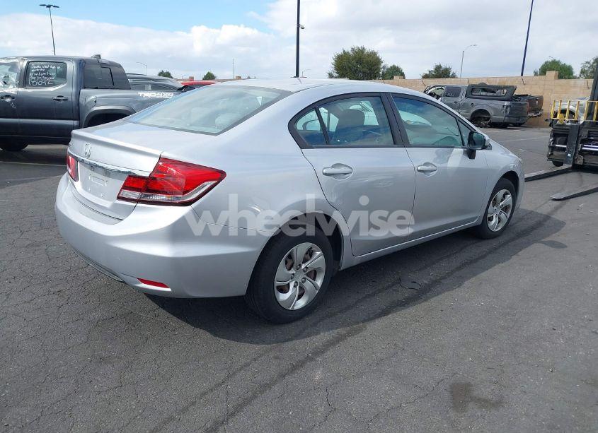 Photo 4 of 2014 Honda Civic LX (VIN 19XFB2F58EE242021)