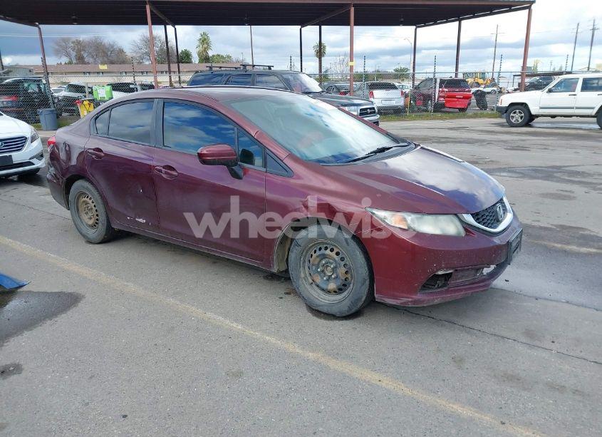2014 Honda Civic LX (VIN 19XFB2F58EE257800) main photo
