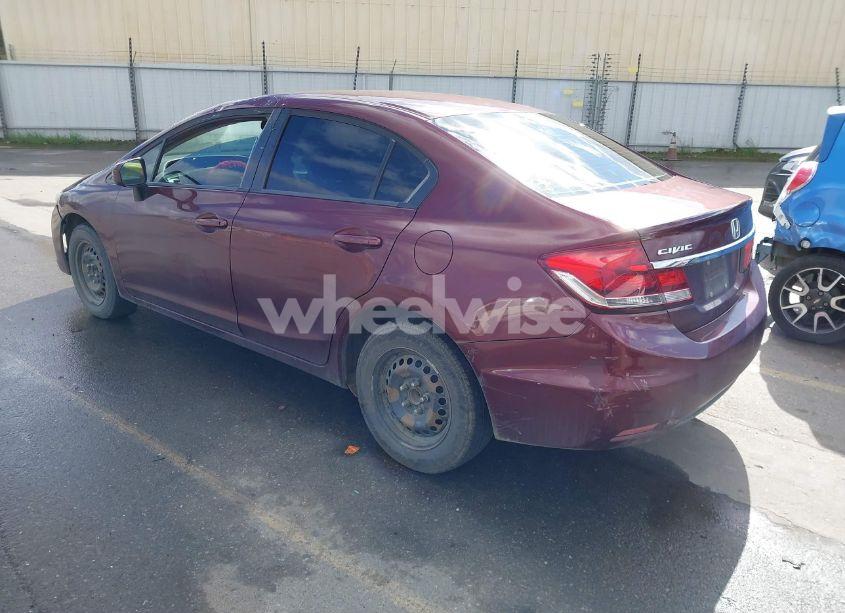 Photo 3 of 2014 Honda Civic LX (VIN 19XFB2F58EE257800)