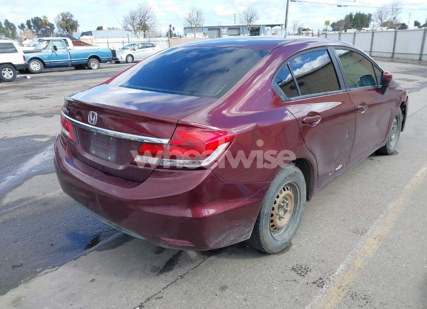 Photo 4 of 2014 Honda Civic LX (VIN 19XFB2F58EE257800)