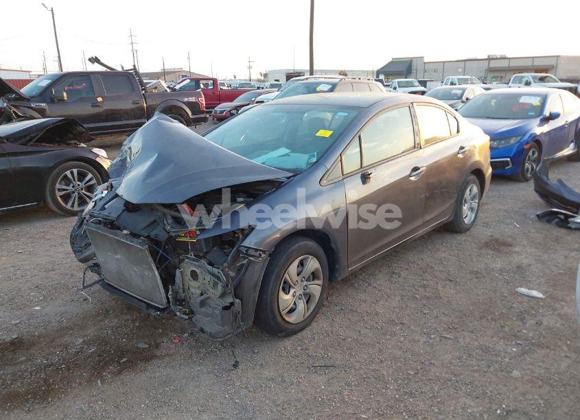 Photo 2 of 2015 Honda Civic LX (VIN 19XFB2F58FE002663)