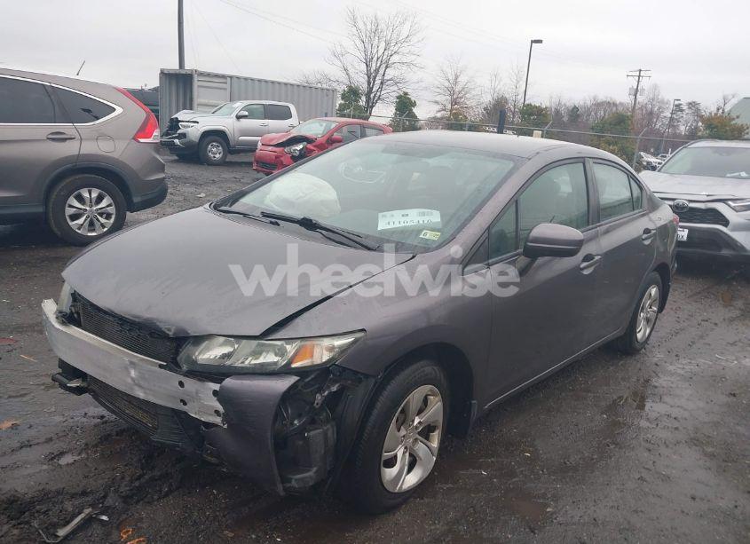 Photo 2 of 2015 Honda Civic LX (VIN 19XFB2F58FE047361)
