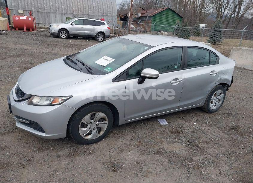 Photo 2 of 2015 Honda Civic LX (VIN 19XFB2F58FE203849)