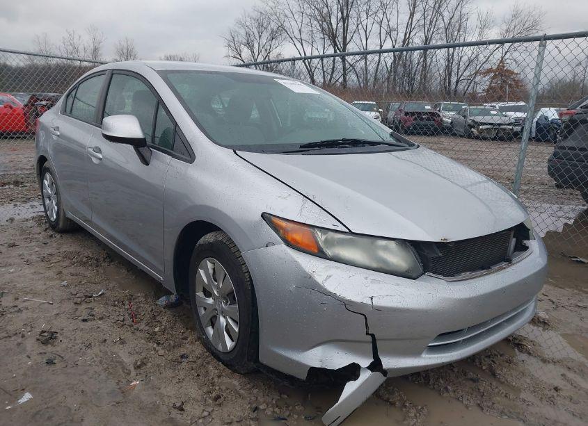 2012 Honda Civic SDN LX (VIN 19XFB2F59CE007737) main photo
