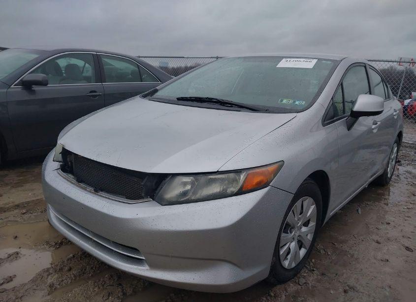 Photo 2 of 2012 Honda Civic SDN LX (VIN 19XFB2F59CE007737)