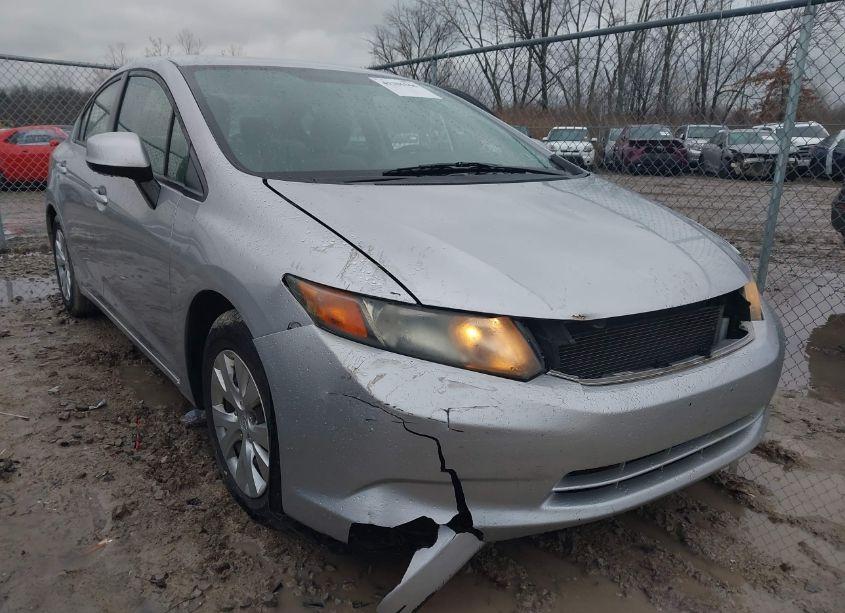 Photo 6 of 2012 Honda Civic SDN LX (VIN 19XFB2F59CE007737)