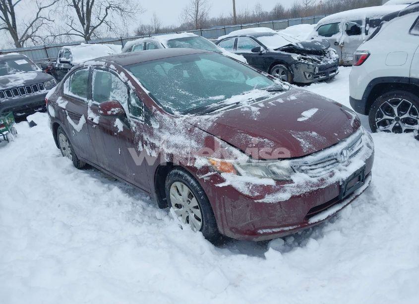 2012 Honda Civic SDN LX (VIN 19XFB2F59CE043721) main photo