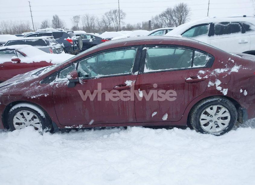 Photo 14 of 2012 Honda Civic SDN LX (VIN 19XFB2F59CE043721)