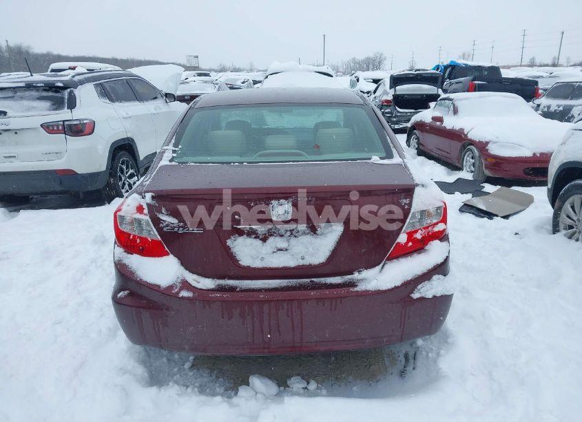 Photo 16 of 2012 Honda Civic SDN LX (VIN 19XFB2F59CE043721)