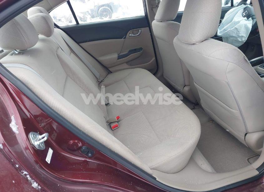 Photo 8 of 2012 Honda Civic SDN LX (VIN 19XFB2F59CE043721)