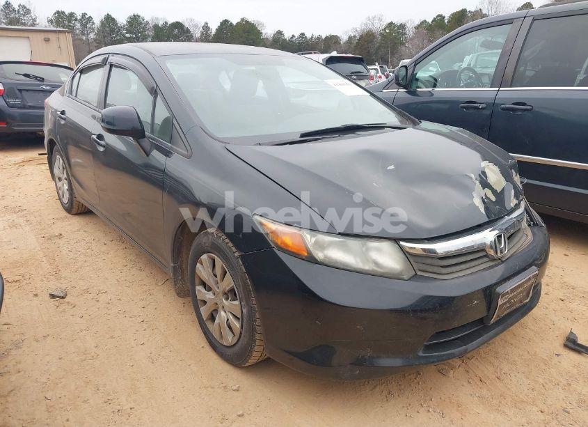 2012 Honda Civic SDN LX (VIN 19XFB2F59CE051608) main photo