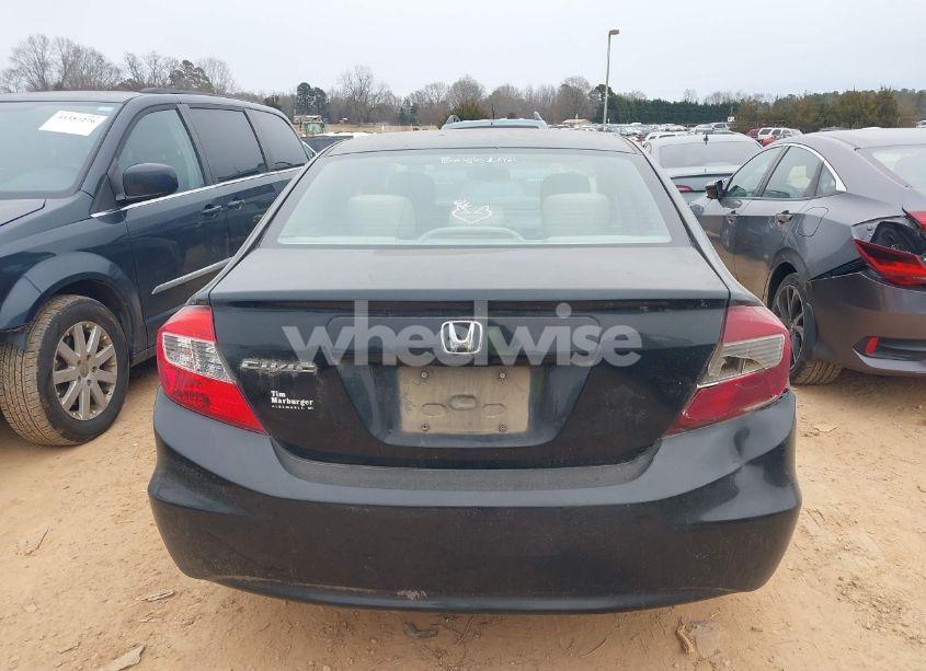Photo 16 of 2012 Honda Civic SDN LX (VIN 19XFB2F59CE051608)