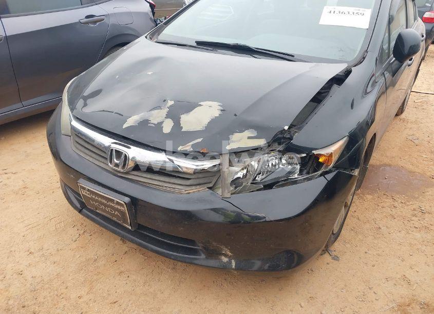 Photo 6 of 2012 Honda Civic SDN LX (VIN 19XFB2F59CE051608)