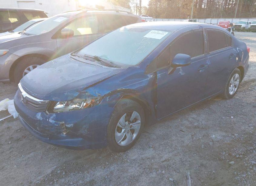 Photo 2 of 2012 Honda Civic LX (VIN 19XFB2F59CE057697)