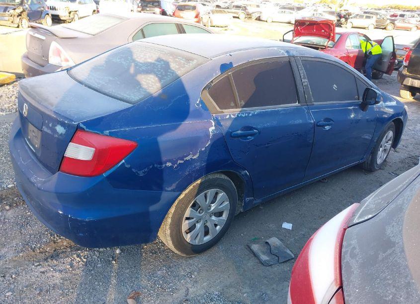 Photo 4 of 2012 Honda Civic LX (VIN 19XFB2F59CE057697)