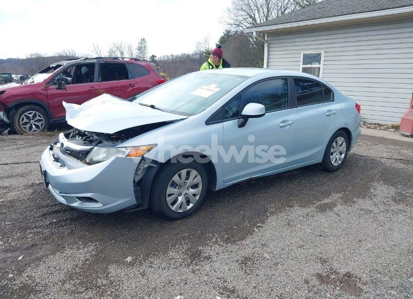 Photo 2 of 2012 Honda Civic LX (VIN 19XFB2F59CE059661)