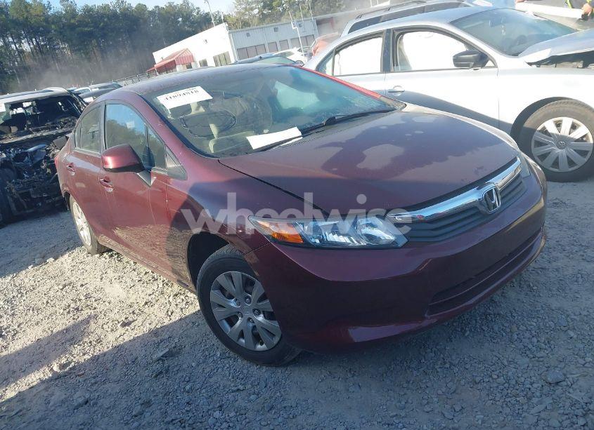 2012 Honda Civic LX (VIN 19XFB2F59CE074502) main photo